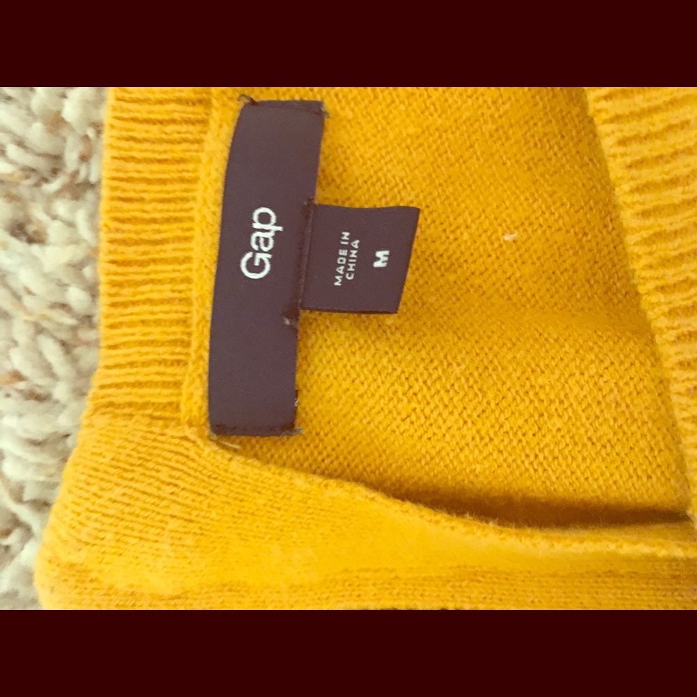 Mustard GAP sweater